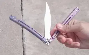 Скачать видео: balisong HOM 花式简易招式