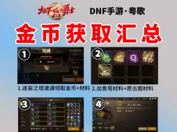 Download Video: DNF手游（金币获取大全）