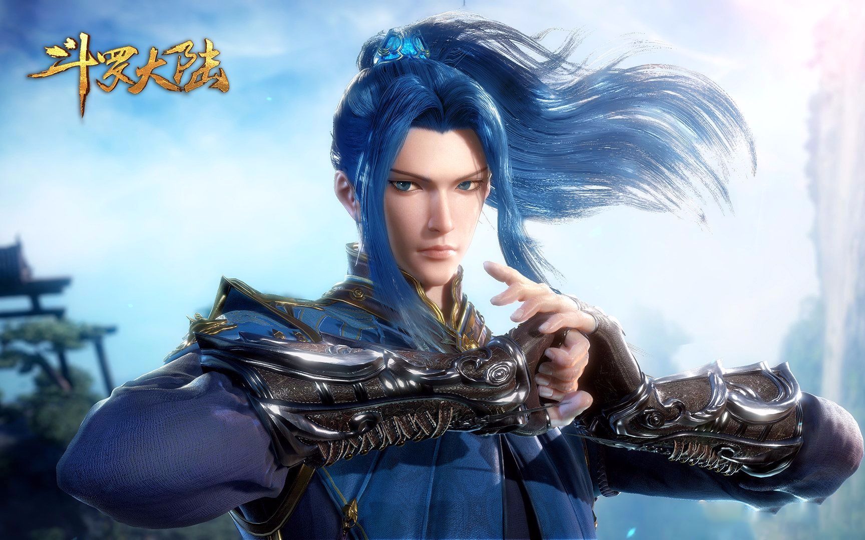 zbrush角色建模斗罗大陆唐三3d建模三小时捏的唐三脸帅的一批啊