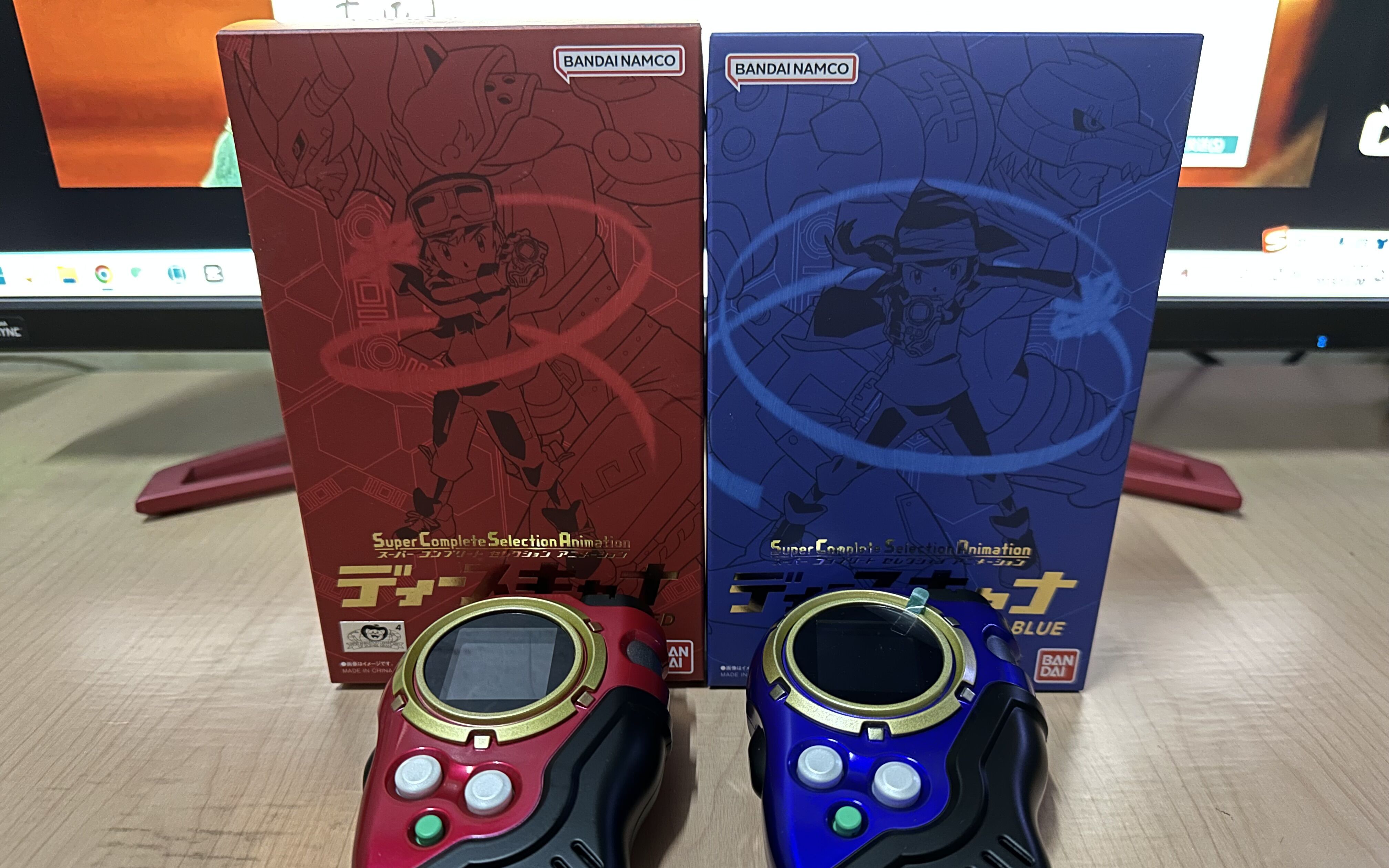 【scsa】数码宝贝四代暴龙机 进化演示