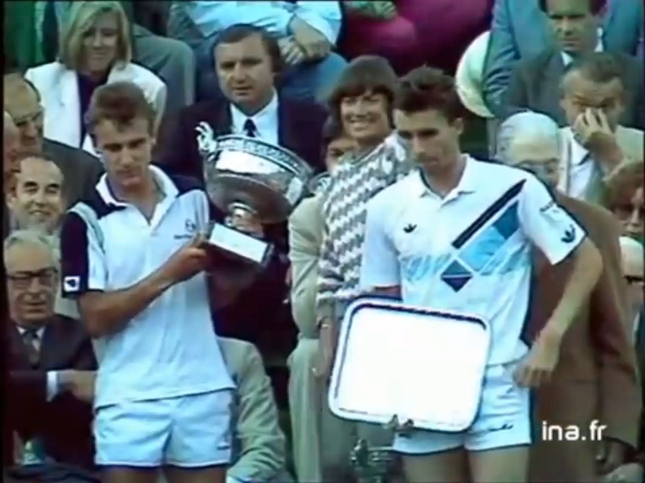 维兰德VS伦德尔 1985 Roland Garros Final HL哔哩哔哩bilibili