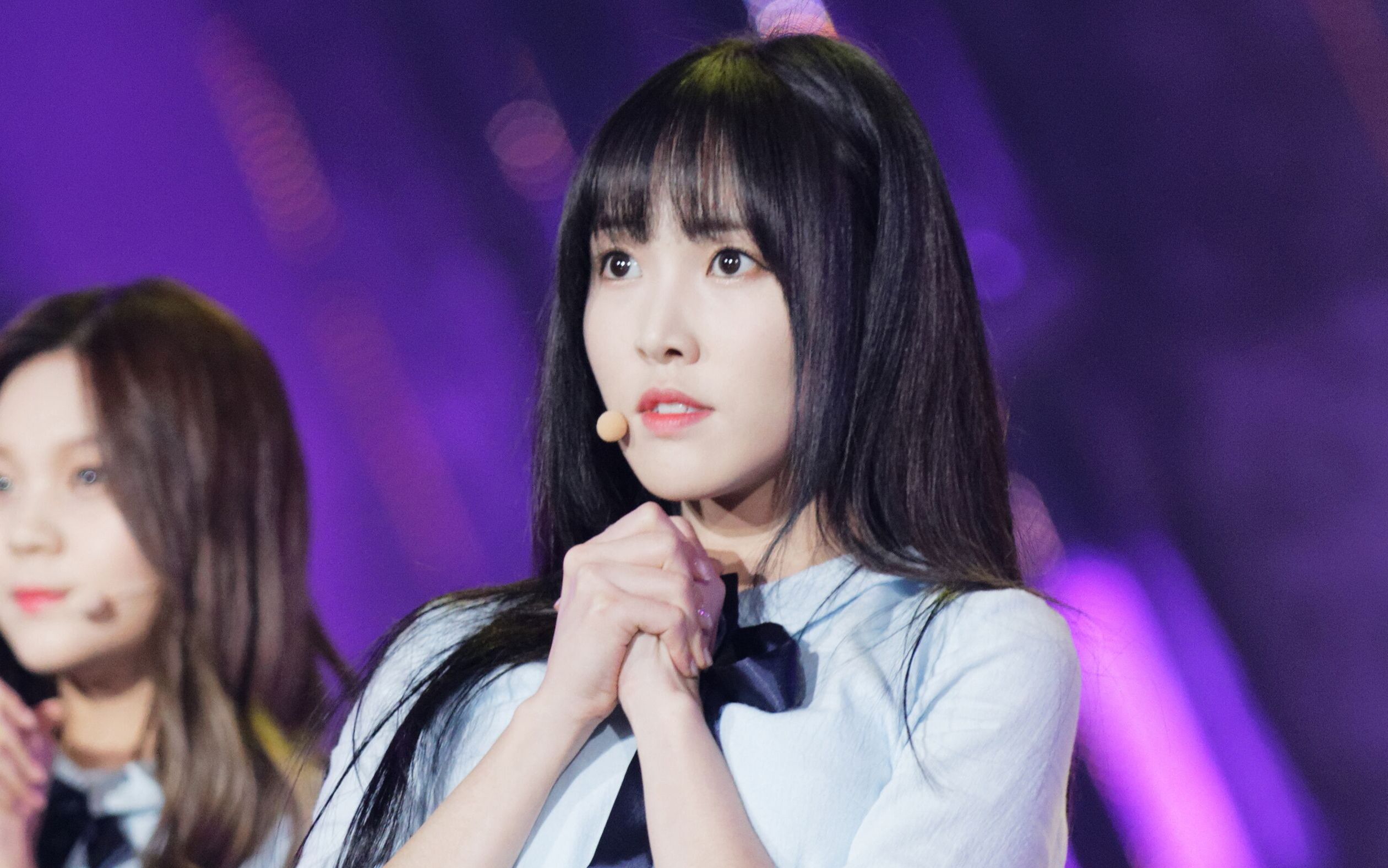 【崔俞娜】171031 kpop republic2 崔俞娜饭拍一则(认真的天使.