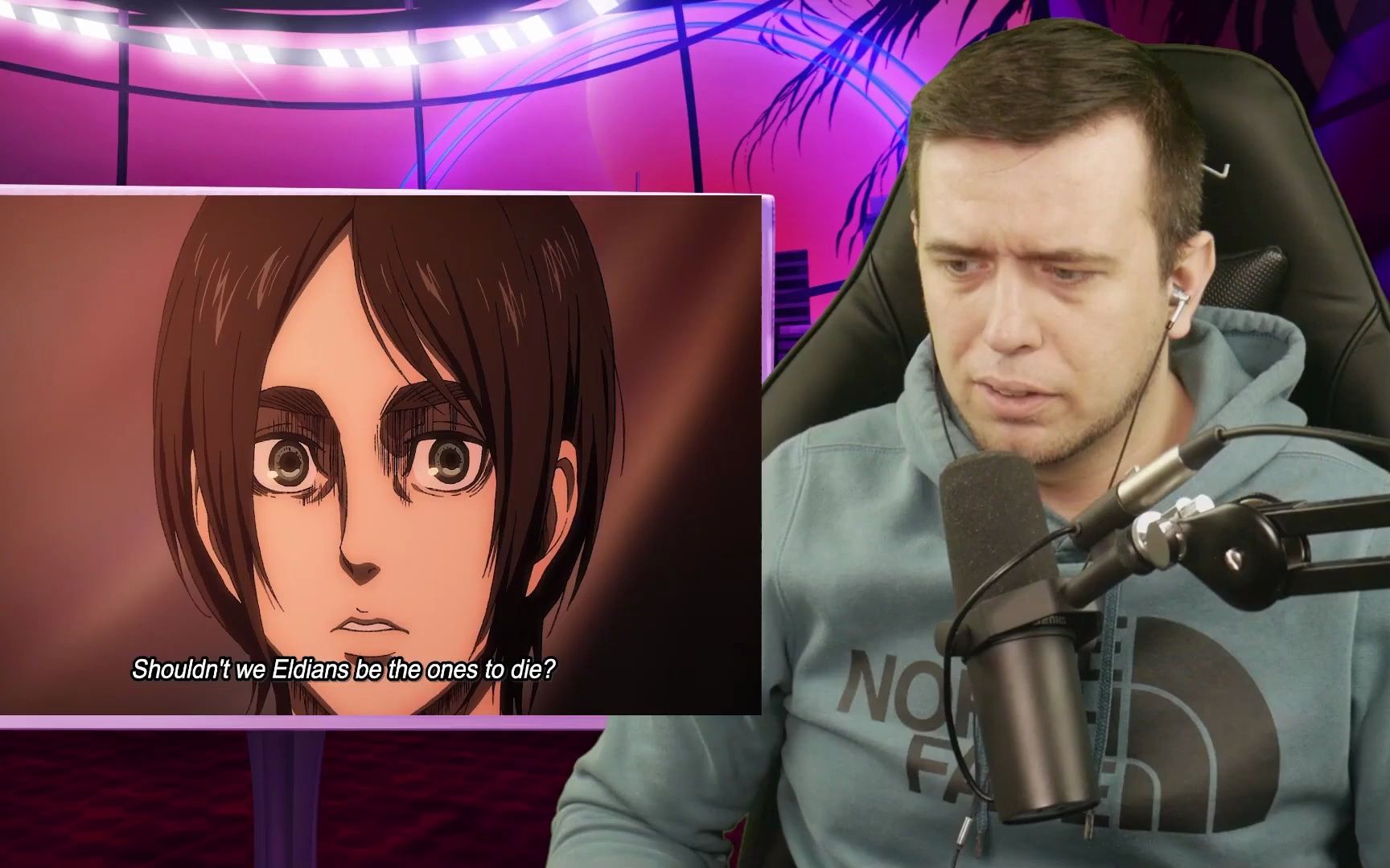 【自制熟肉】懵逼哥 进击的巨人 最终季 完结篇 前篇 reaction 反应