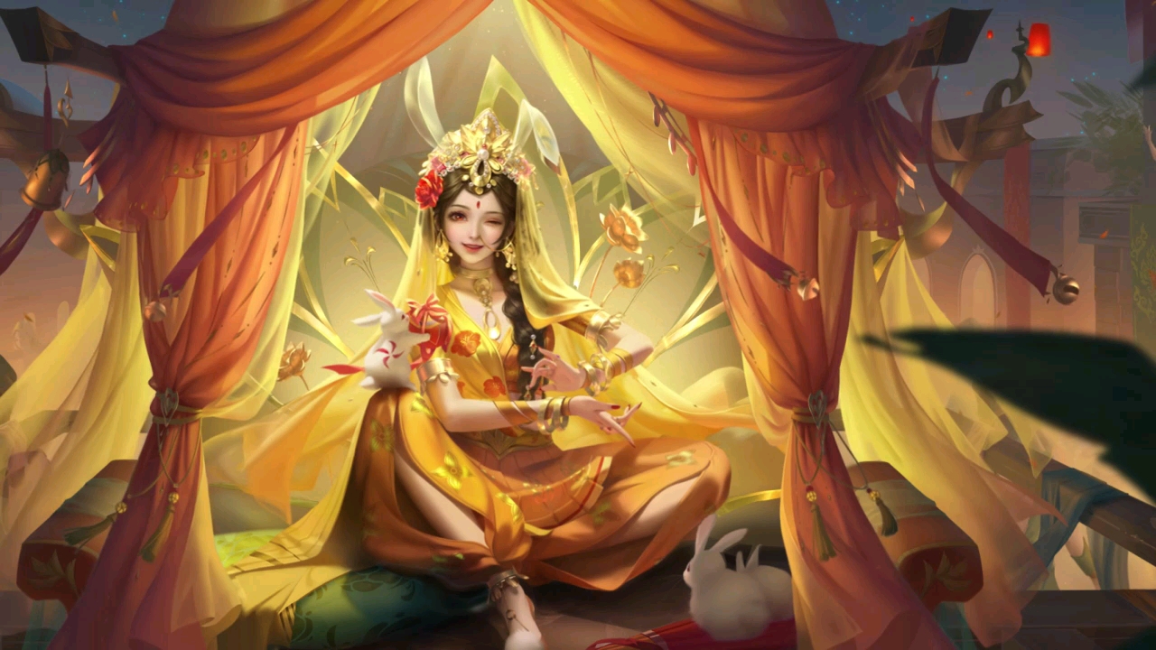 天竺少女#王者荣耀_哔哩哔哩bilibili_王者荣耀