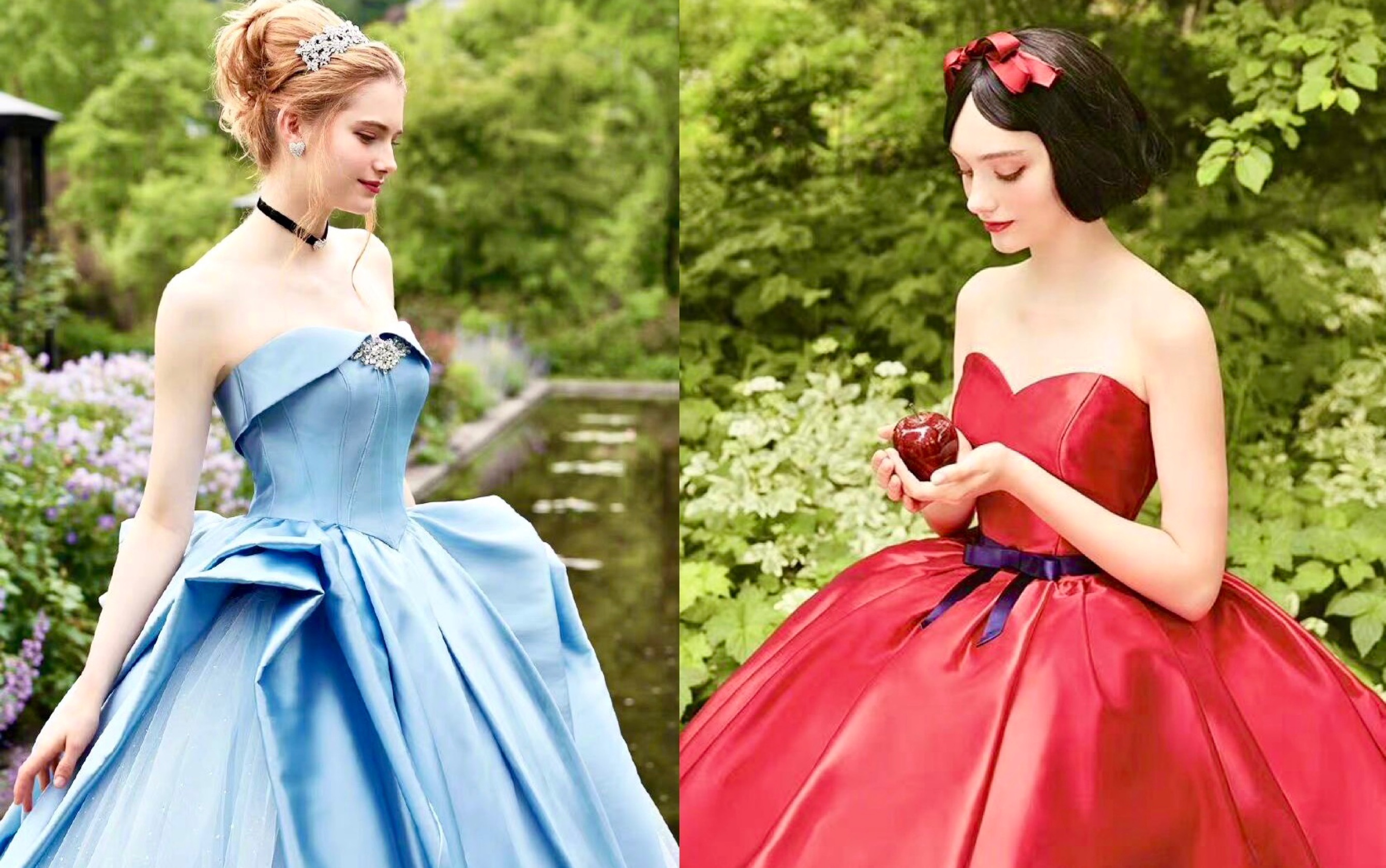 【秀场】迪士尼在逃公主「真人版」迪士尼公主裙|disney&kuraudia