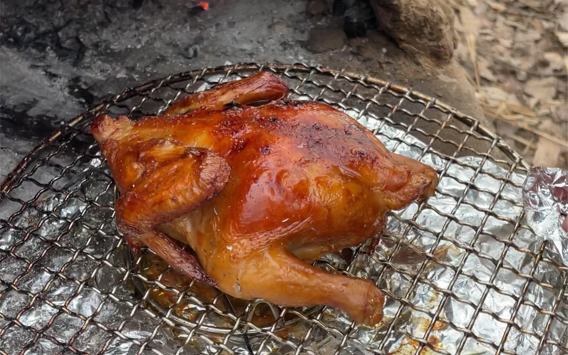 今天吃烤乳鸽,烩面