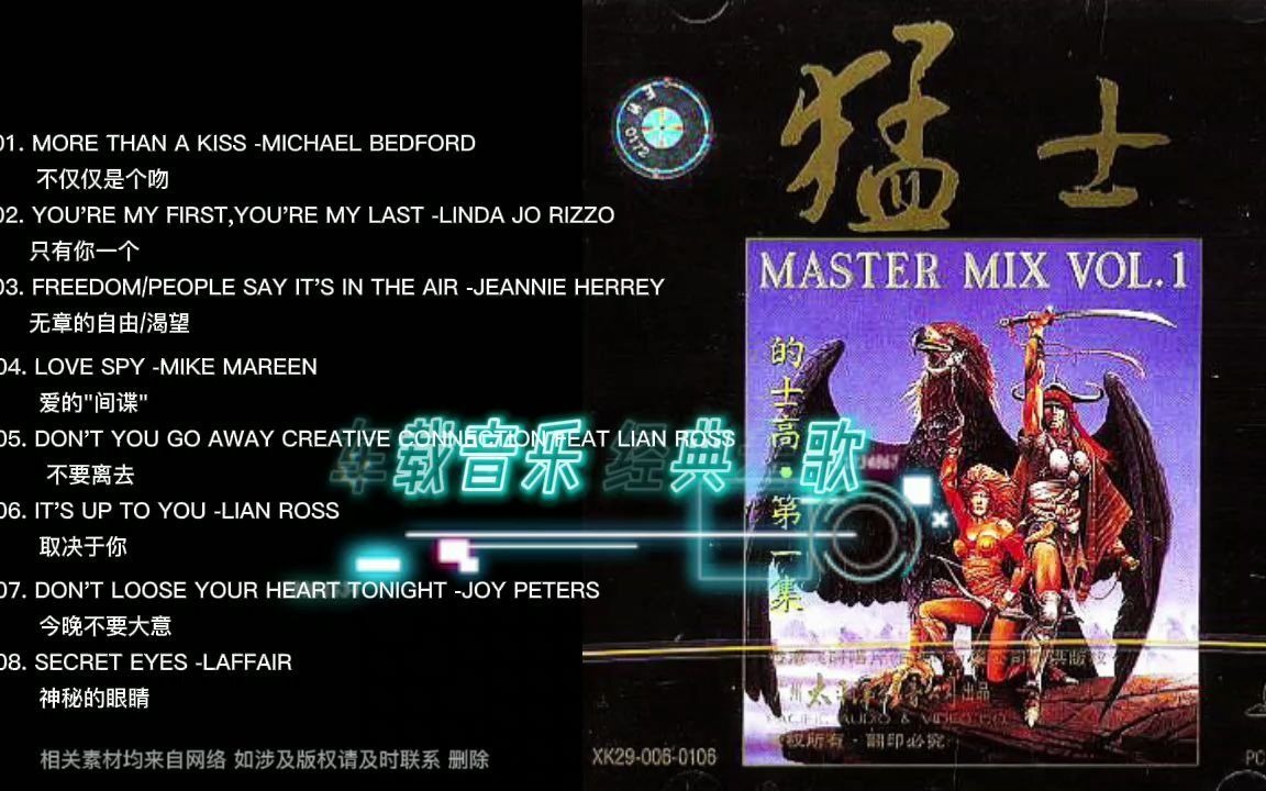 [图]《Master Mix》猛士（一） 熟悉的disco节拍 带你重回经典年代