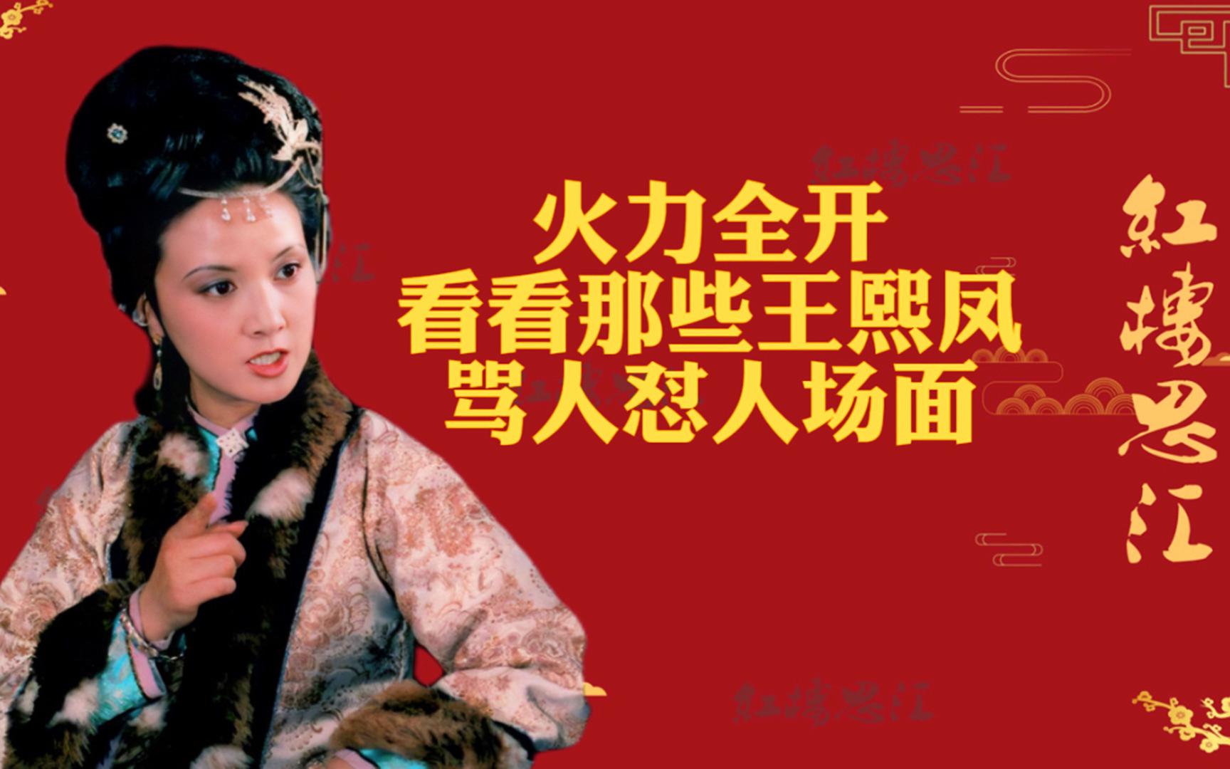 火力全开,看看王熙凤那些骂人怼人场面