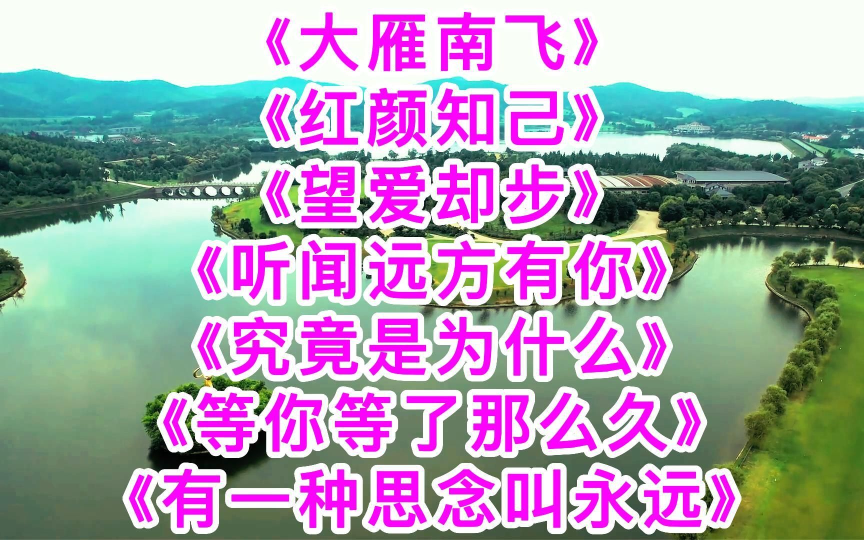 優美動聽《大雁南飛》《紅顏知己》《望愛卻步》《聽聞遠方有你》