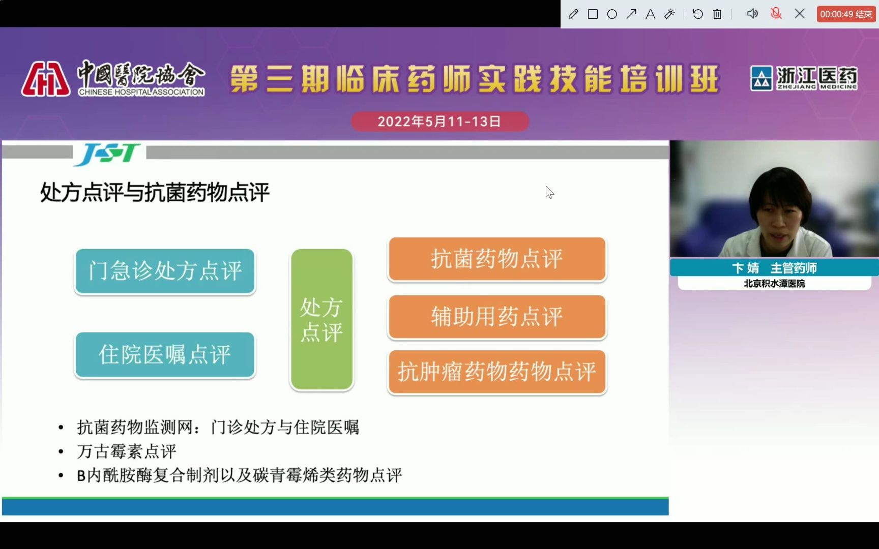 【处方点评 001】抗菌药物处方点评及常见问题 2022.5哔哩哔哩bilibili