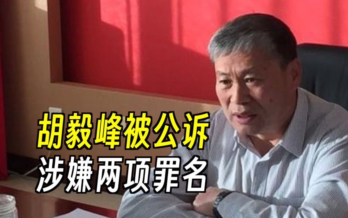 内蒙古高院原院长胡毅峰被公诉,涉嫌两项罪名哔哩哔哩bilibili