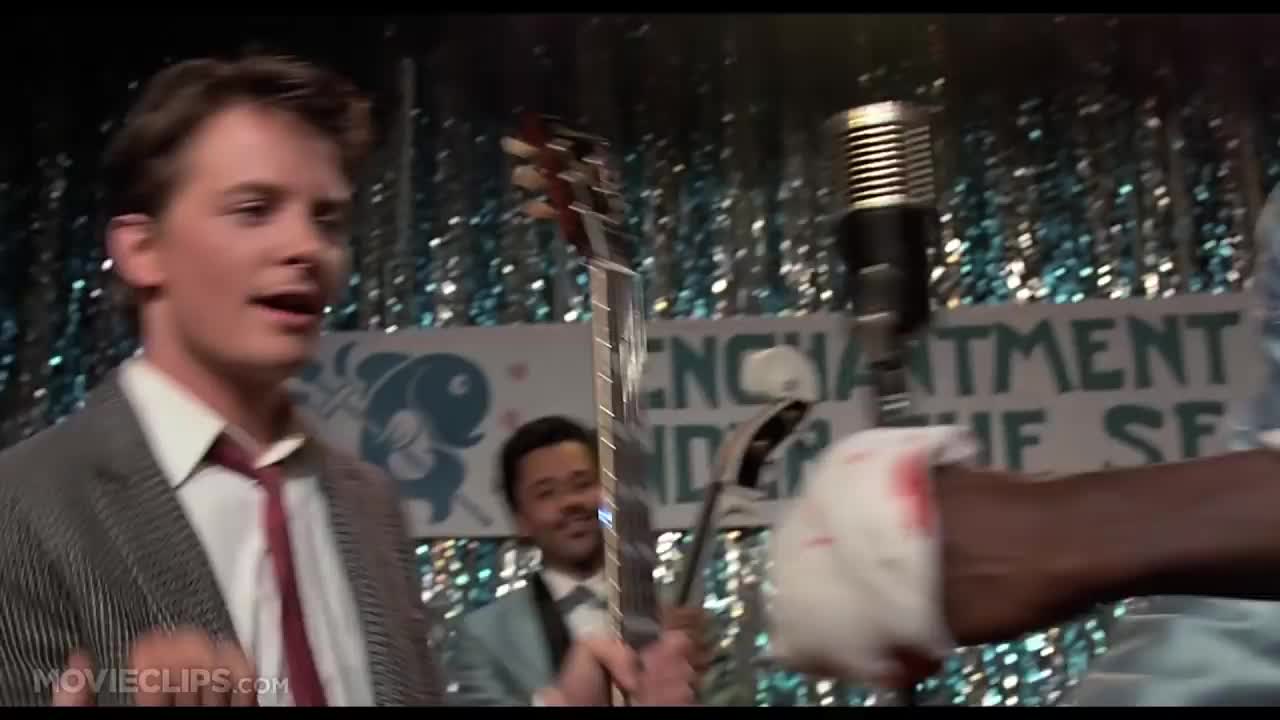 [图]Johnny B Goode - Back to the Future (910) Movie CLIP (1985) HD