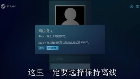 Steam离线模式启动教程 哔哩哔哩