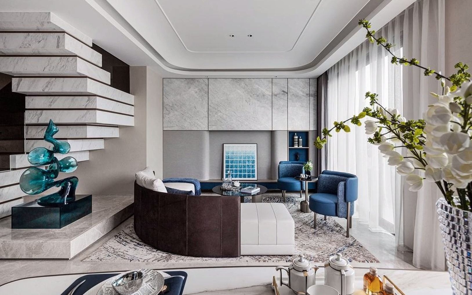 样板间软装设计风格 #样板间案例 武汉万科·金域光年营销中心