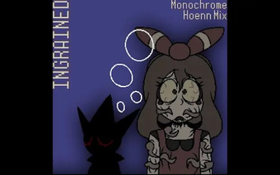 (原作者asterglory)Lullaby同人曲目Ingrained  Monochrome Hoenn Mix (FNF:Hypno's Lullaby)哔哩哔哩bilibili