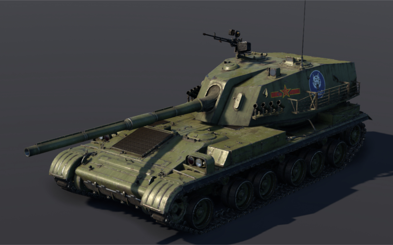 活动作品战争雷霆中系89式坦克歼击车