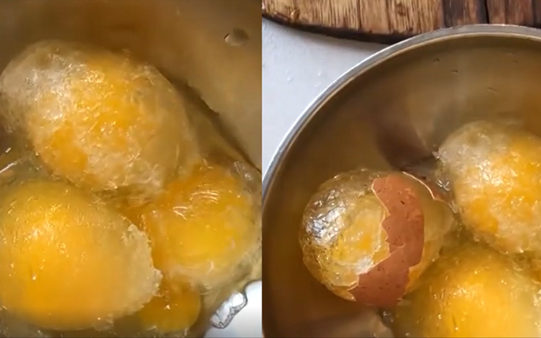 河南气温骤降,居民家里的鸡蛋,全变成了"冻蛋"!