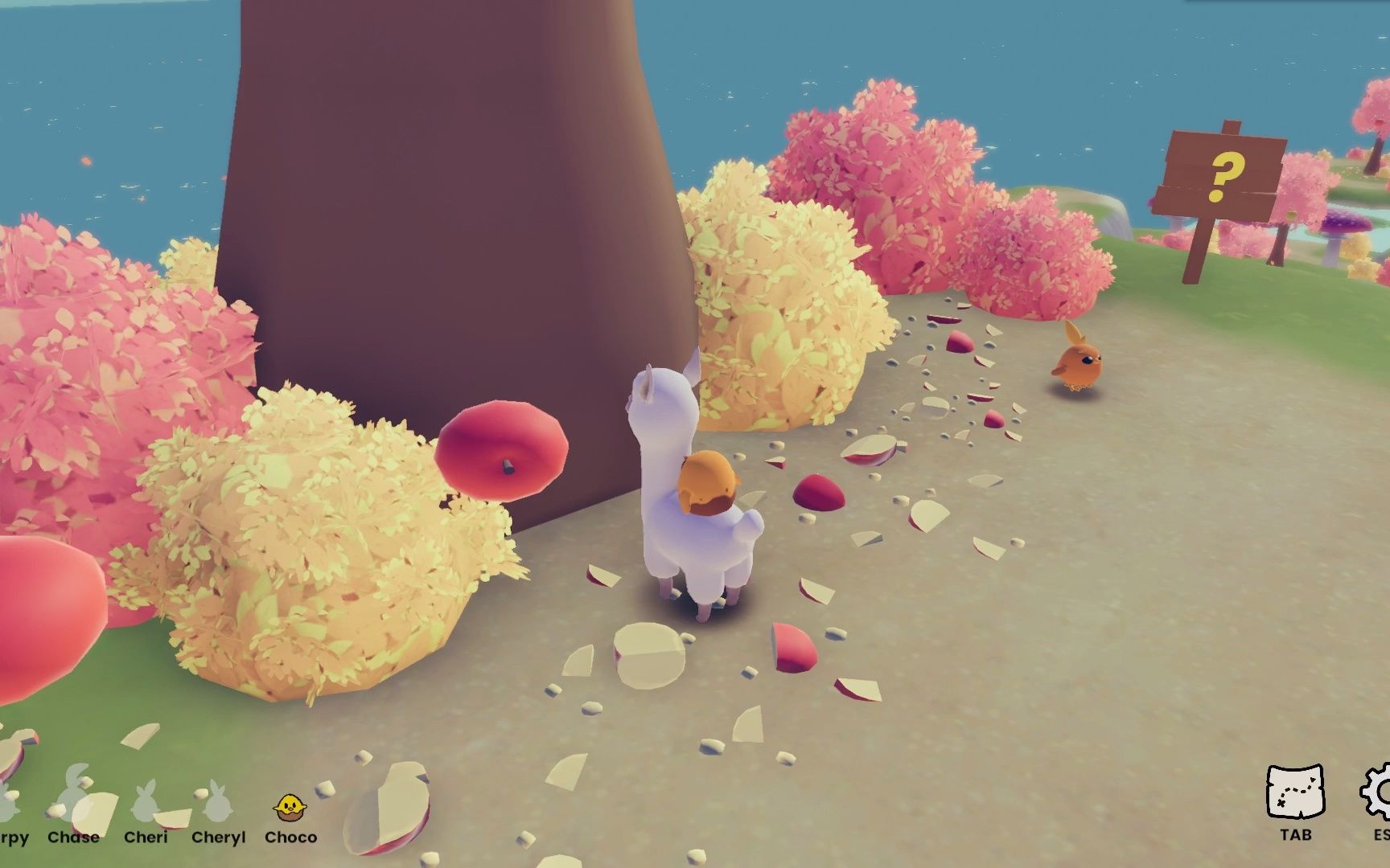 夜氿快送小鸡回家游戏名alpacastacka