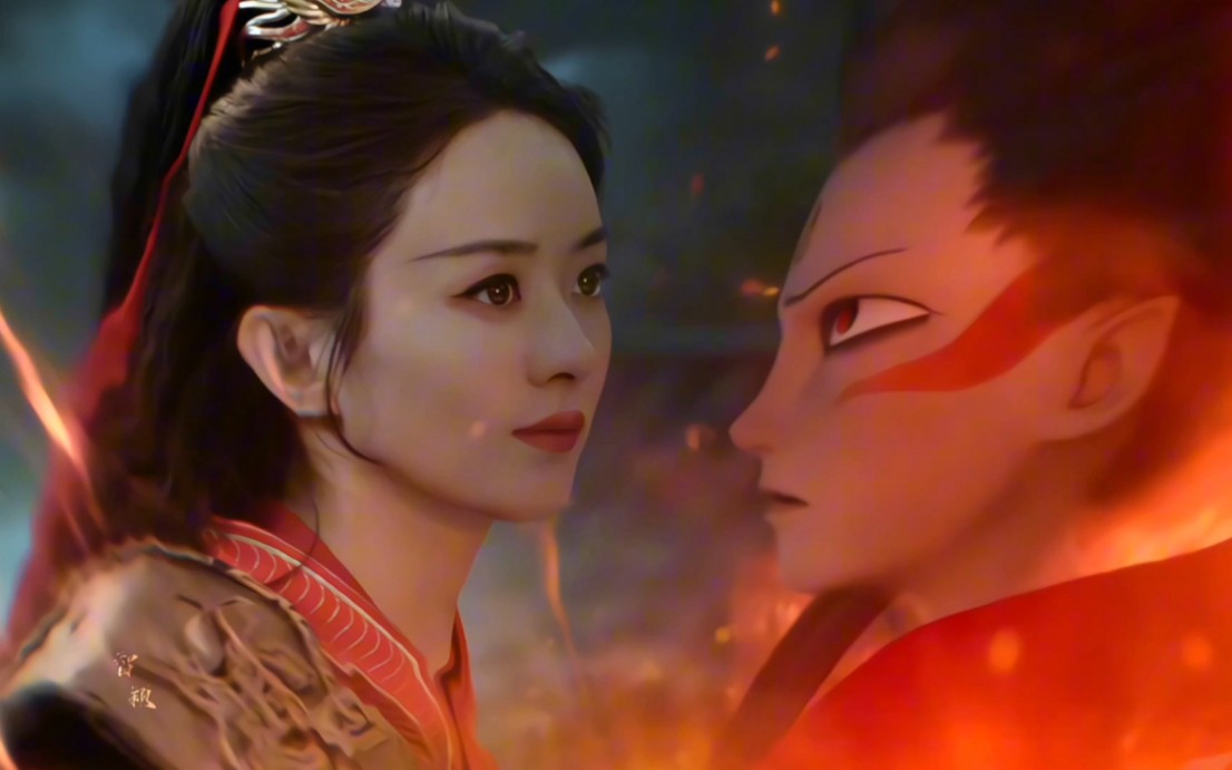 赵丽颖哪吒梦幻联动,沈璃x哪吒超燃混剪