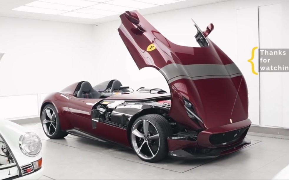 「枯燥洗车」法拉利monza漆面养护paint protecting the incredible
