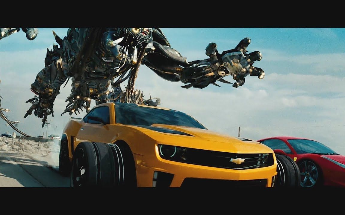 《变形金刚3》公路追逐战(4k画质)