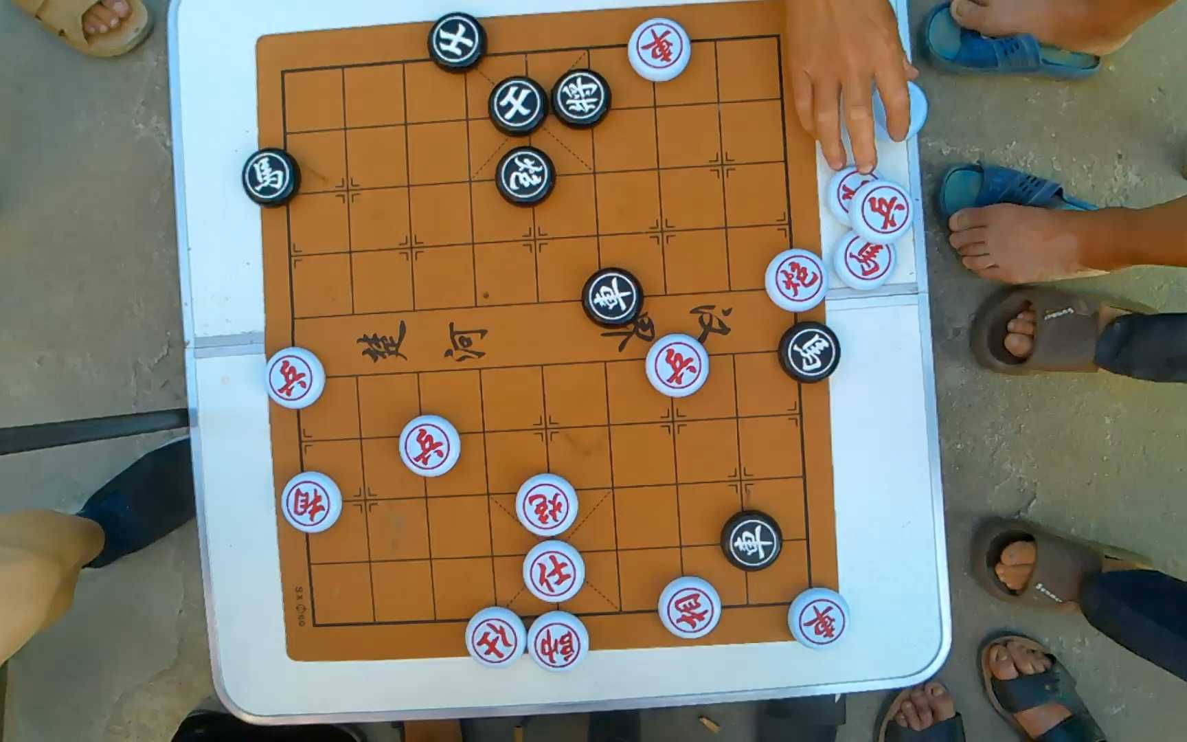 象棋143-白吃俩象.还对说吃車打马!