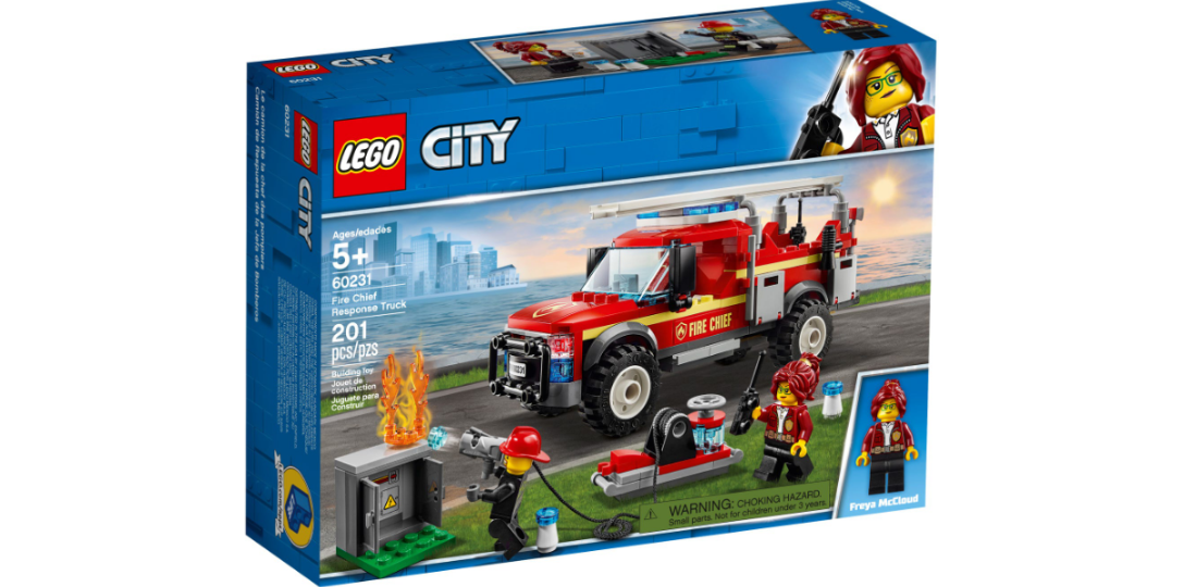 [图]LEGO 60231 Fire Chief Rescue Truck【乐高城市】2019消防队长救援卡车广告