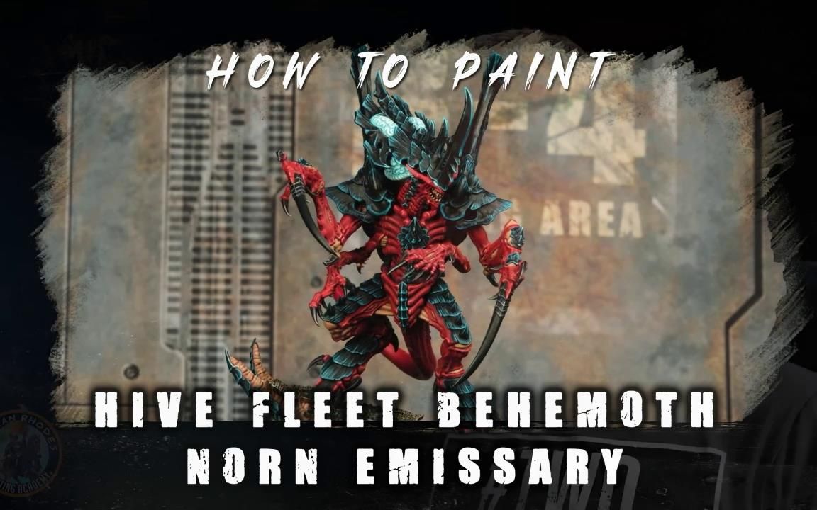 【邓肯】How to Paint Norn Emissary (Behemoth) 诺恩使者 贝赫莫斯 10.27更新哔哩哔哩bilibili战锤