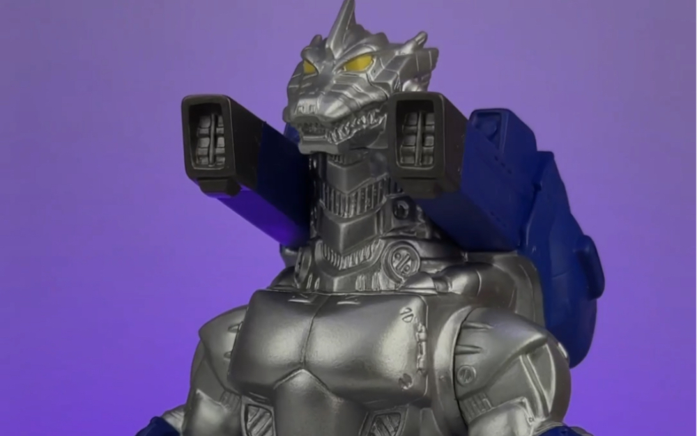 适合把玩!机械哥斯拉三式机龙!