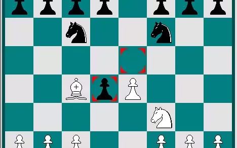 国际象棋应对双马防御1