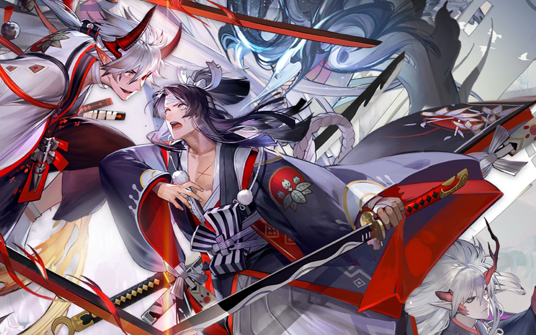 【阴阳师/1080p】我与百鬼街上嬉_哔哩哔哩 (゜-゜)つロ 干杯~-bili