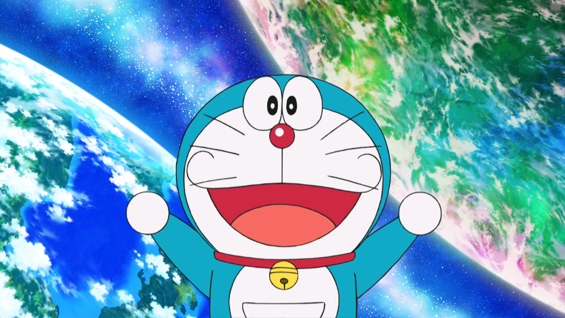 『电影哆啦a梦 大雄的宇宙小战争 2021』正片映像 ～与帕比相遇