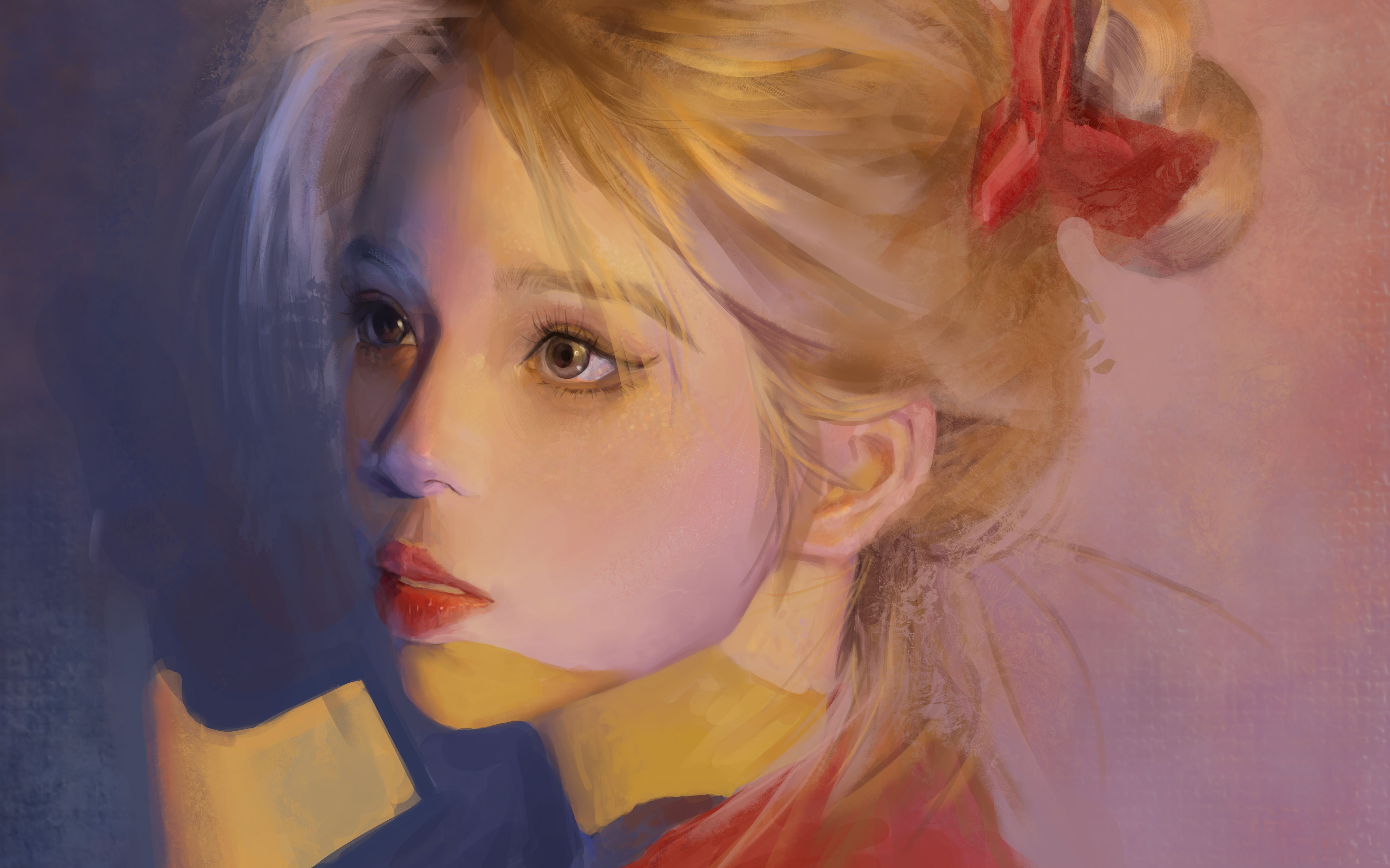 【板绘】唯美音乐陪你看画照片全过程