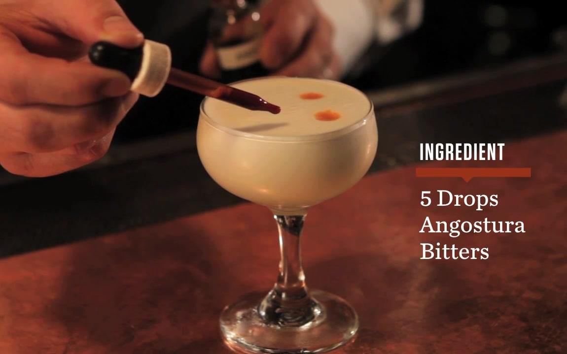 全球经典鸡尾酒top14-pisco sour皮斯科酸