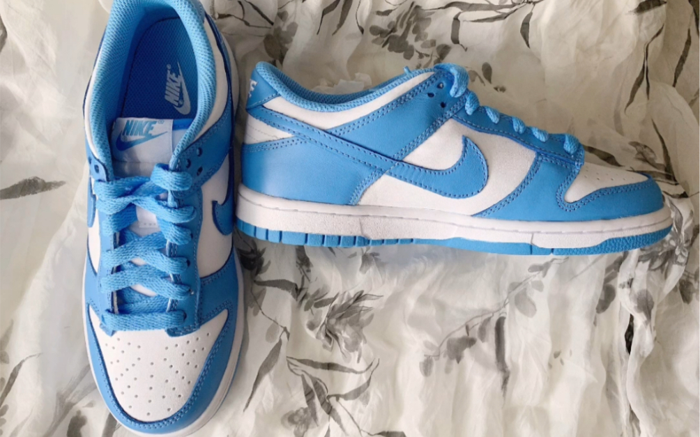 美国耐克nike dunk新款低帮蓝白cw1590 103#美国 #aj #潮鞋