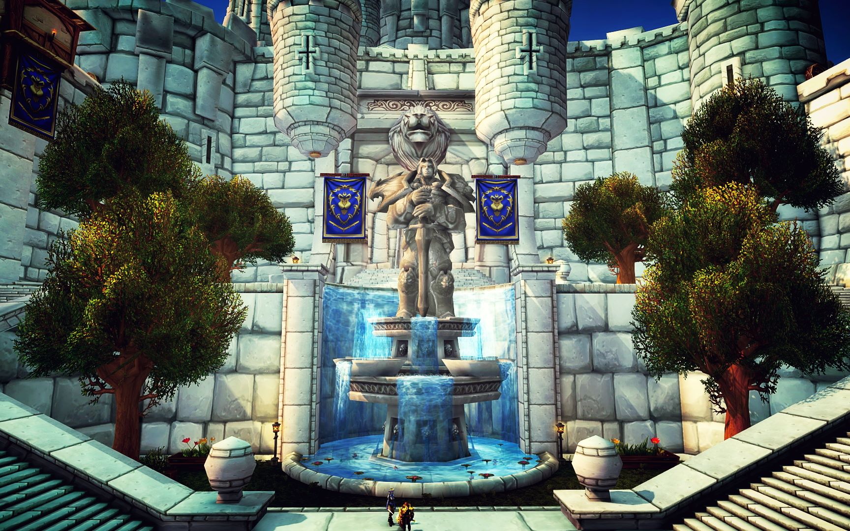 【魔兽世界风景摄影:漫步在艾泽拉斯iii】一定有你的足迹