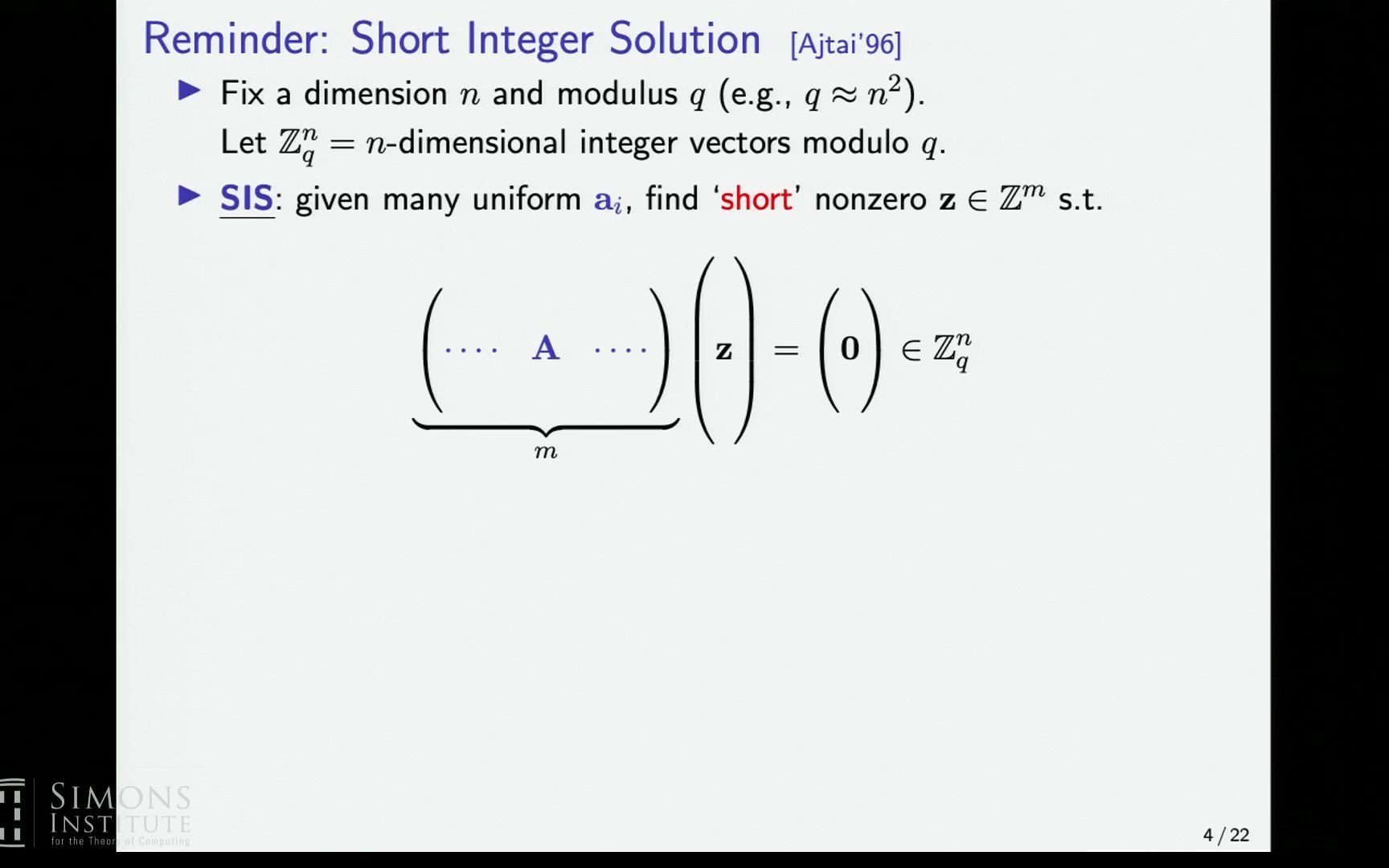 [图]The Learning With Errors Problem and Cryptographic Applications