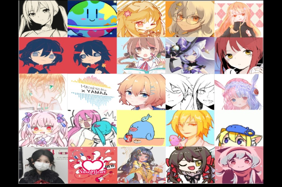 哔哩哔哩全站女性ボカロp排行top50【包含动画】