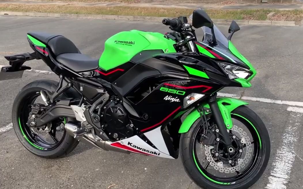 川崎2021 ninja650 krt版画实拍(2)_哔哩哔哩_bilibili