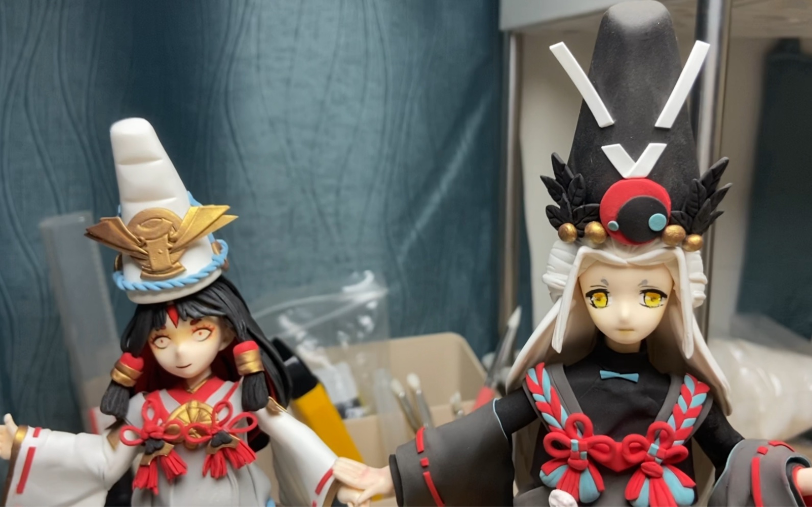 【大佬养成记】自制阴阳师手办-黑童子