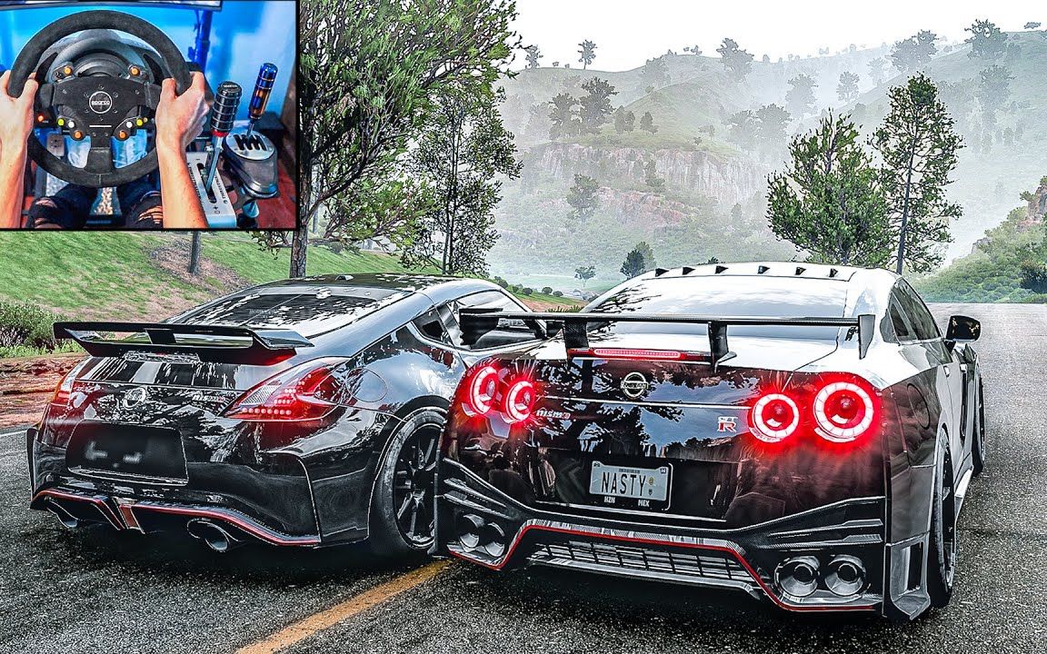 【极限竞速-地平线5】尼桑 gtr r35 nismo & 370z nismo 车队_单机