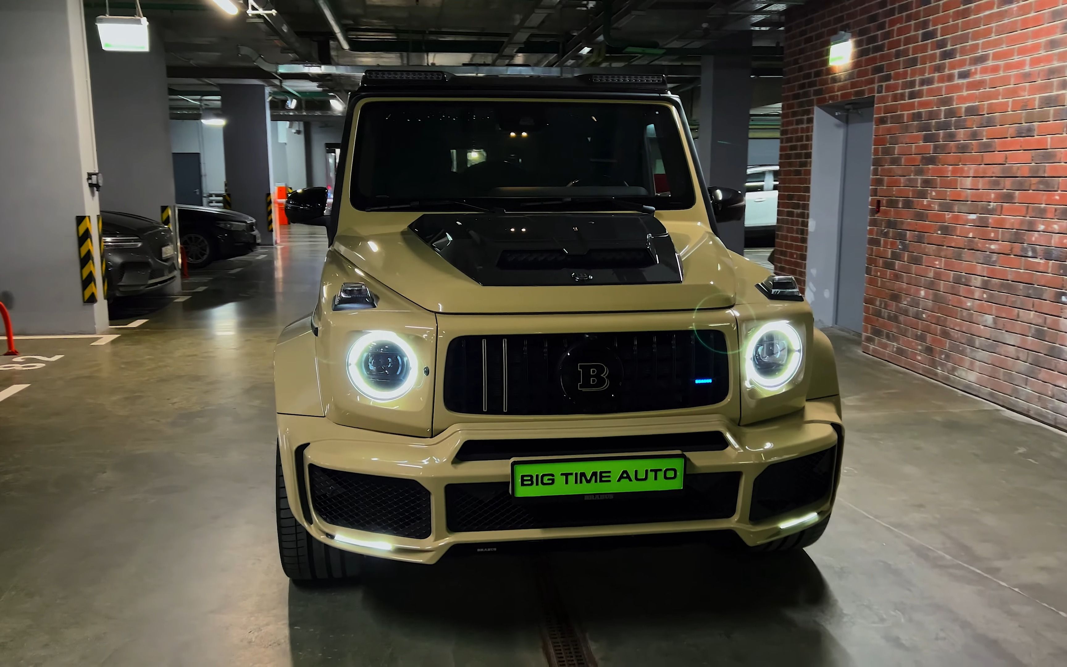 4k 体验2023 奔驰g巴博斯800