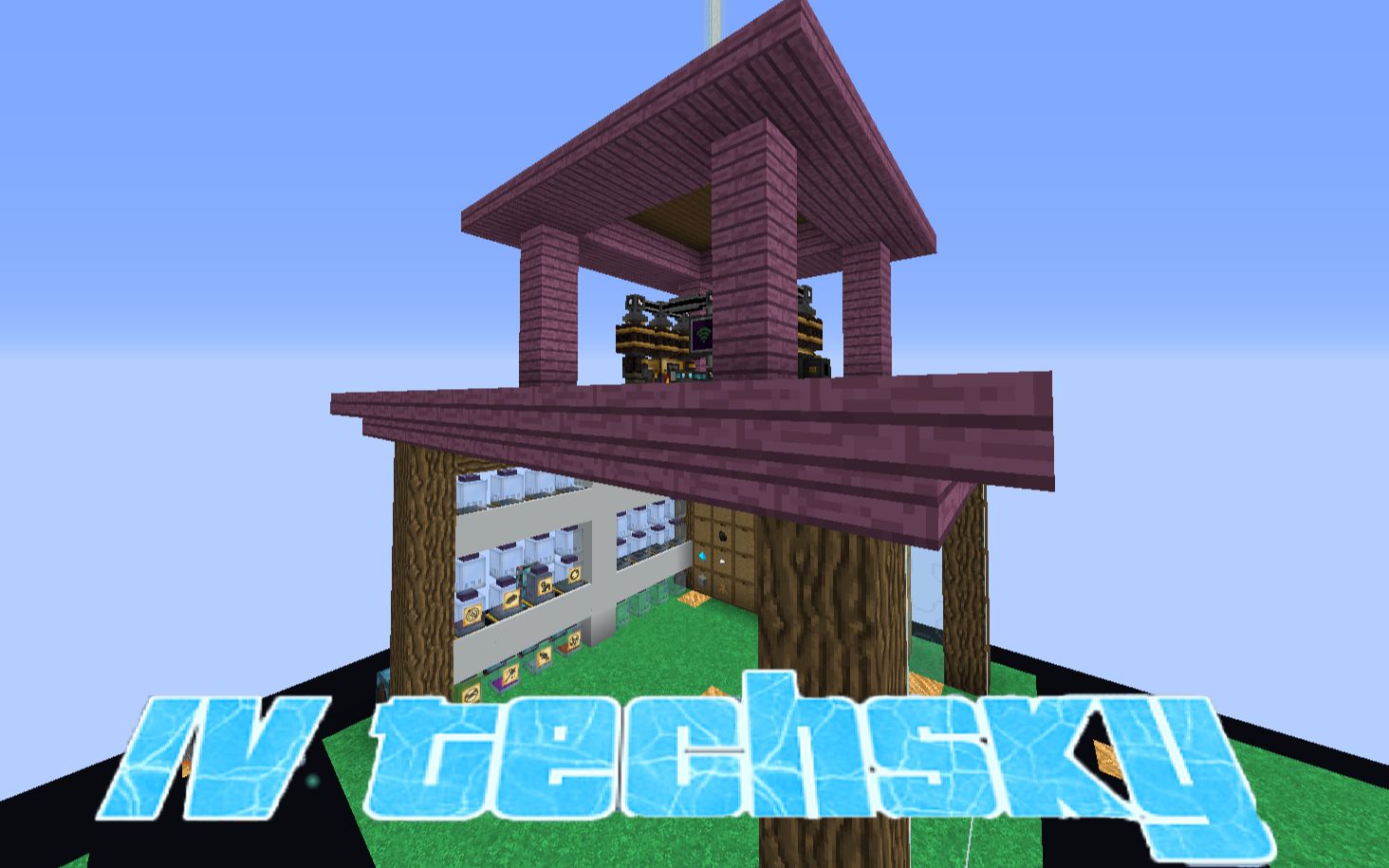 西枫a-我的世界艾维空岛2.0多模组空岛生存-ep67.神秘源质的自动冶炼