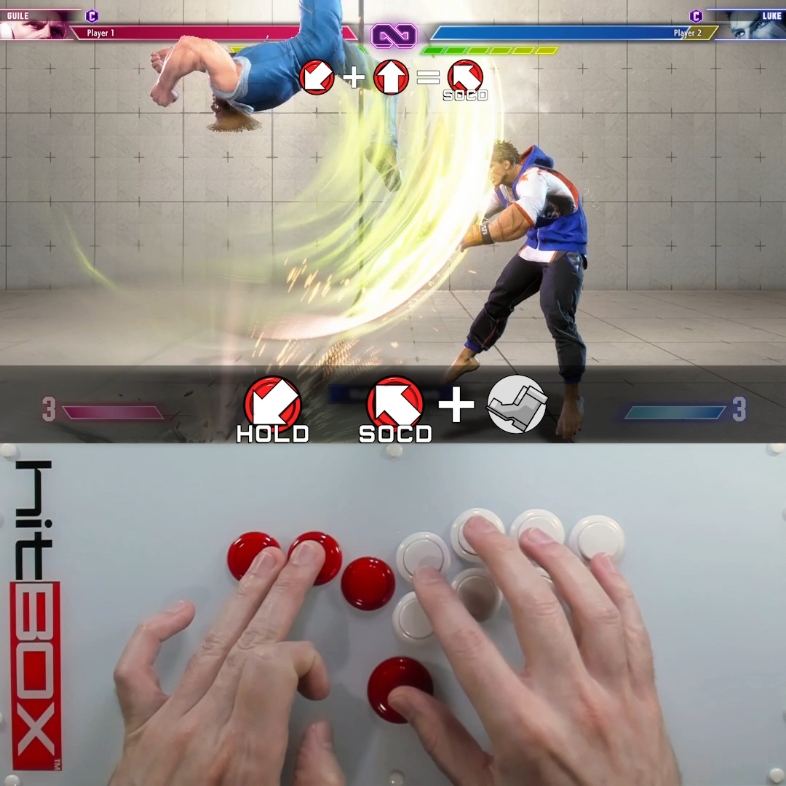 街霸6,hitbox,古烈脚刀手法