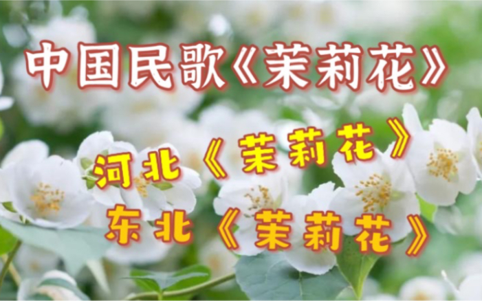 【有深度的音乐课】中国民歌《茉莉花》哔哩哔哩bilibili