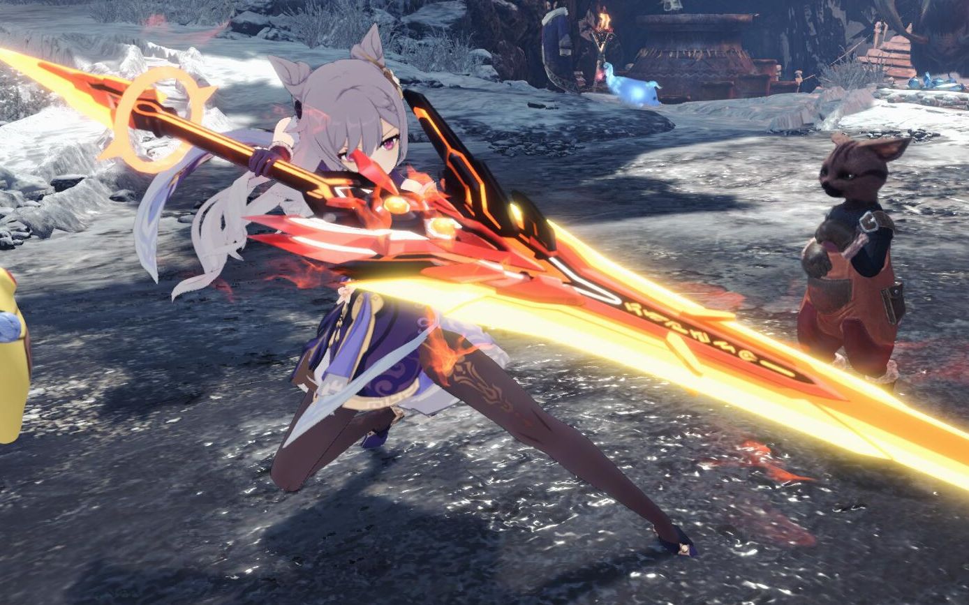 这劫灭不比雷属性和单手剑好用多了剑出影随斩尽牛杂