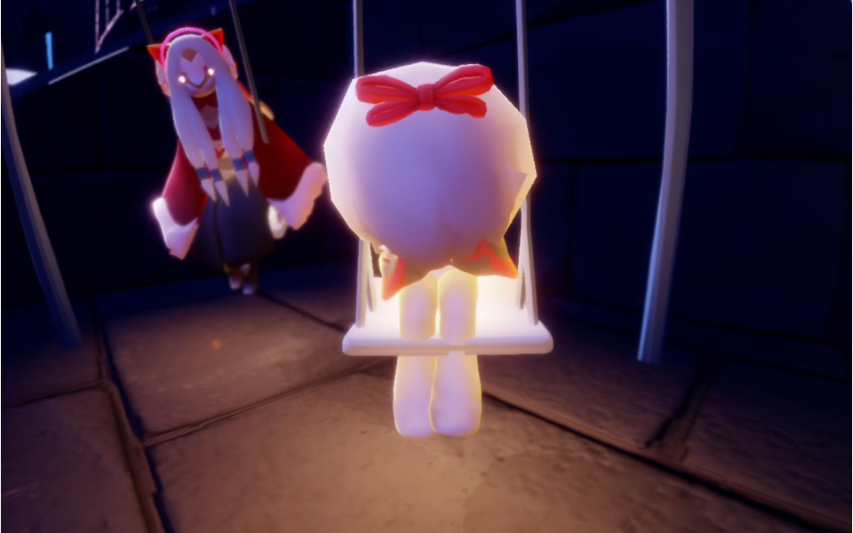 这个秋千也能有bug光遇