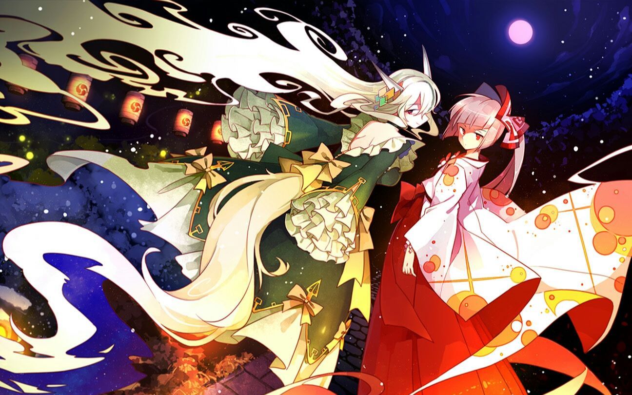 东方永夜抄 ex结界组混关_哔哩哔哩_bilibili