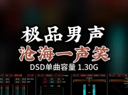 Download Video: 豪情满怀、气盖云天！极品发烧男声，《沧海一声笑》DSD完整版1.30G，百万调音师专业录音棚制作，顶级hifi无损音质