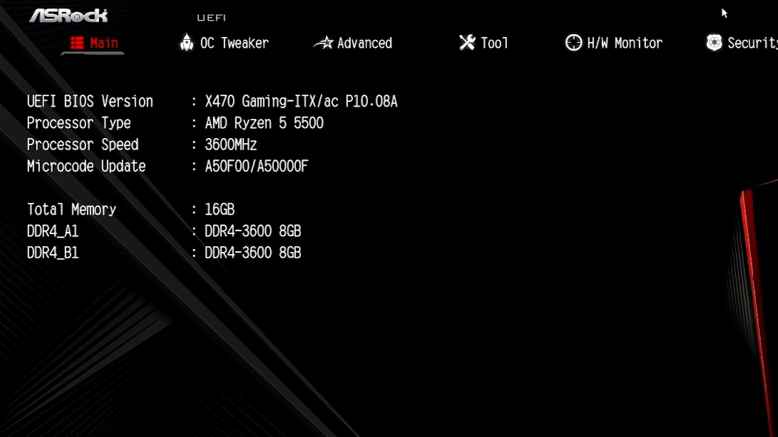 华擎旧主板 x470为例 设置显卡csm above4g和resize bar的教程